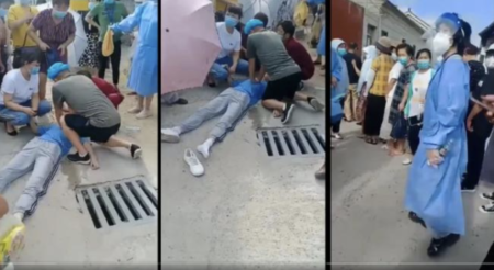 【中国】コロナワクチンを接種した男子中学生、その場で即死
