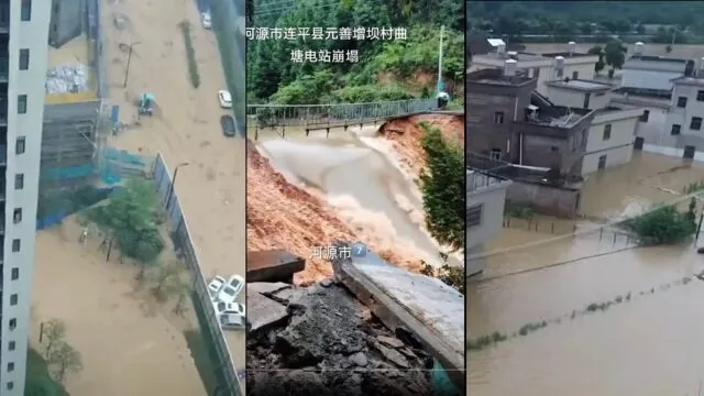 【破滅に向かう中国】中国各地で新たな大洪水、豪雨、竜巻の被害が相次ぐ