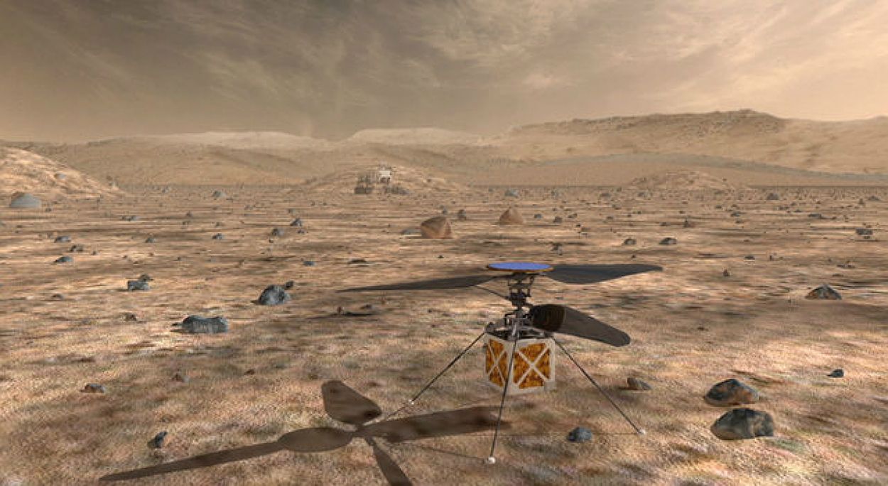 【宇宙は存在しない】火星初のヘリコプター動力飛行