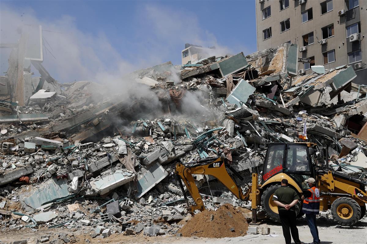 【国際テロ組織は存在しない】解体作業したビルを空爆したと発表するイスラエル軍　ユダヤ人は息を吐くように嘘をつく