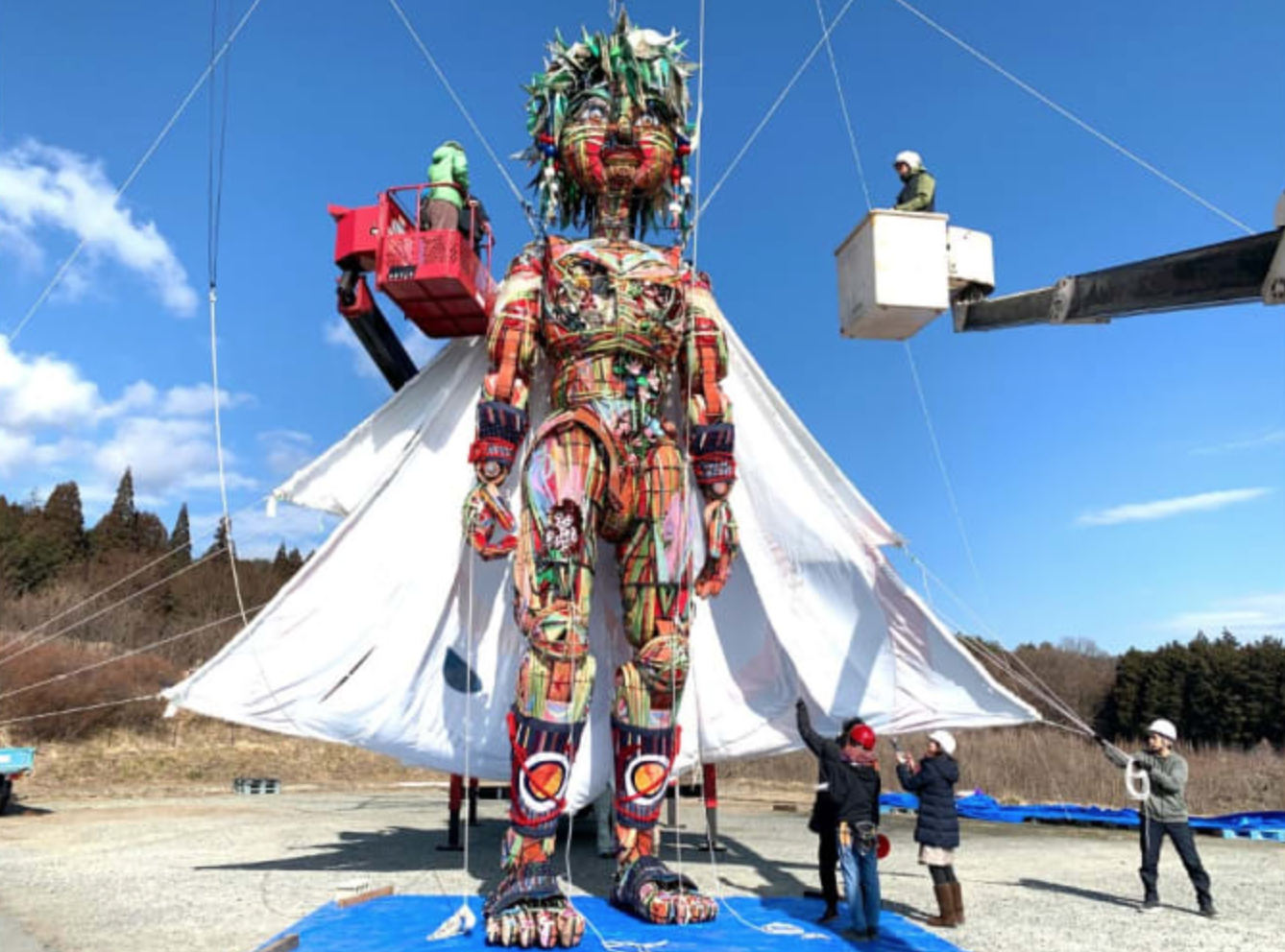 【生贄儀式ウィッカーマン】不気味な五輪公式プログラム・巨大人形モッコは創価人脈によって製作された