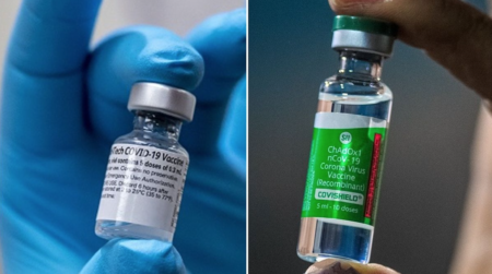 ファイザーとアストラゼネカのワクチンの組み合わせで強力な免疫反応が得られるとの新たなデマが登場