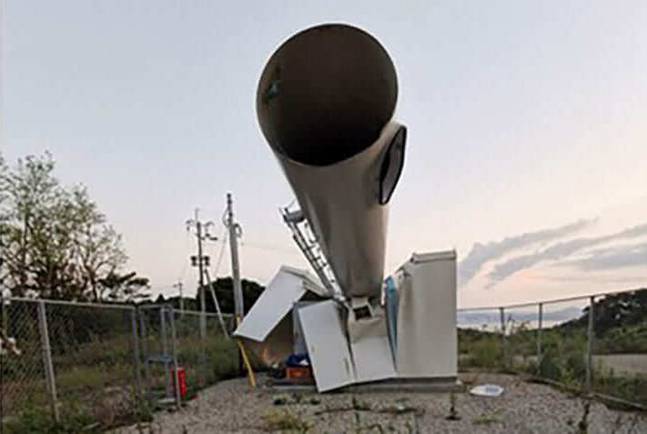 【長崎県松浦市】中国製の風力発電機が倒壊事故　設置会社の役員に、かつて二階俊博の次男が就任