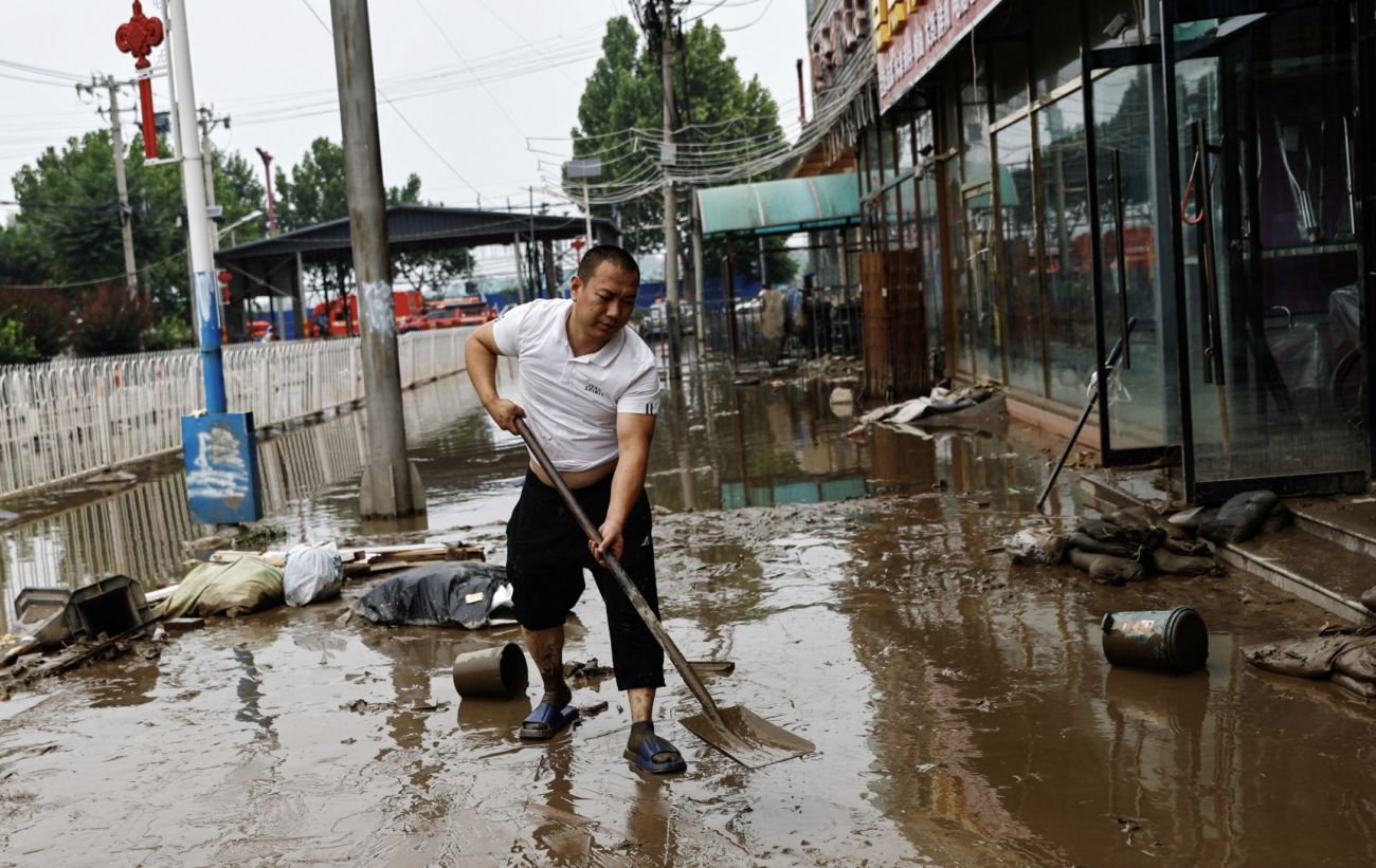 【呪われた中国】今月初めに洪水被害に遭った『北京』で再び豪雨　中国北部の穀倉地帯でも水田が荒れ地になる被害「秋の収穫が全く見込めない」