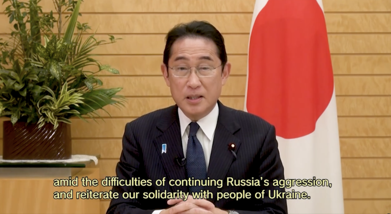 【岸田総理】ウクライナに76億ドル（1.1兆円）の支援を表明「日本らしいきめ細かな支援を切れ目なく進める」