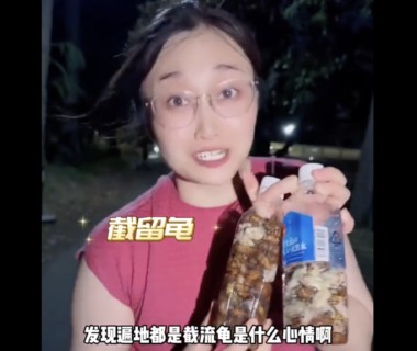 中国人が日本の公園で、食用のため『セミ』を乱獲し大喜び　日本人から反感を買う