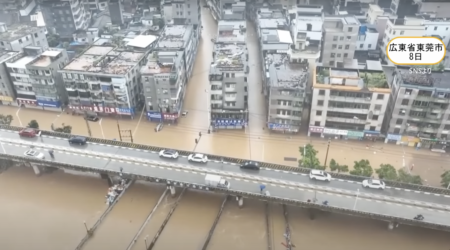 中国各地で大規模な洪水が相次ぎ発生　広東省、陝西省、広西チワン族自治区などで街が次々と水没　中国政府は被災映像の拡散を規制