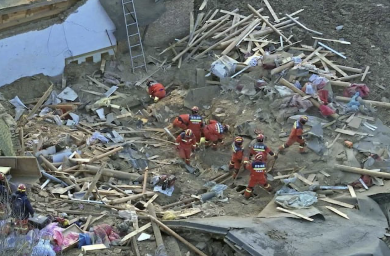 【裁かれる中国】中国・甘粛省でマグニチュード6.2の地震　死者131人、約8万7000人が避難　岸田総理が「必要な支援を行う用意がある」と表明