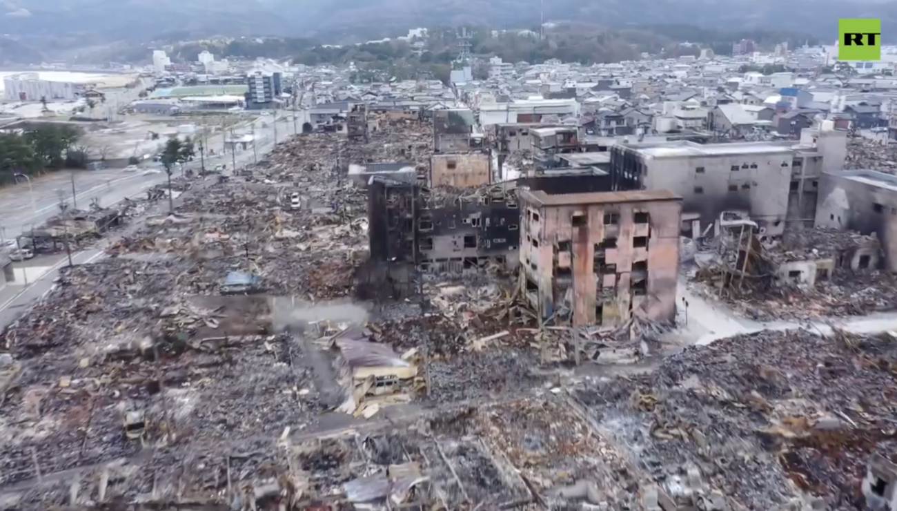 海外の大手メディア、石川県地震の被災地でドローン撮影し報道　日本のメディアが報じない震災の状況が明らかに