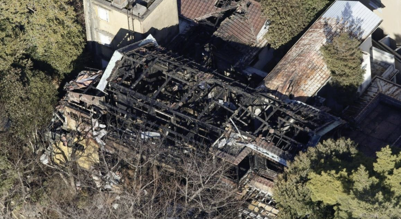 田中角栄邸が全焼　敷地内にいた田中真紀子「ガラスが割れるような音がした」と証言　スポニチが2週間前から記事を下書き保存