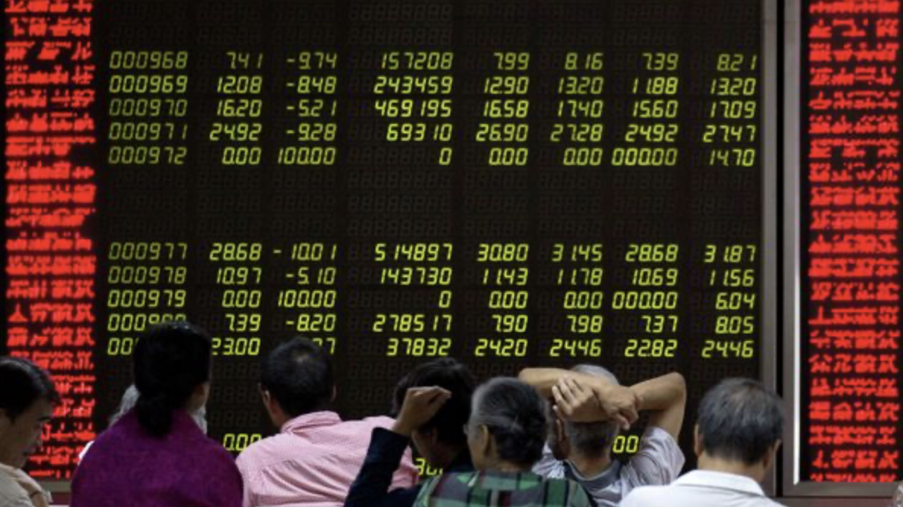【滅亡する中国】中国株の暴落が止まらず、外国人投資家は市場からほぼ撤退