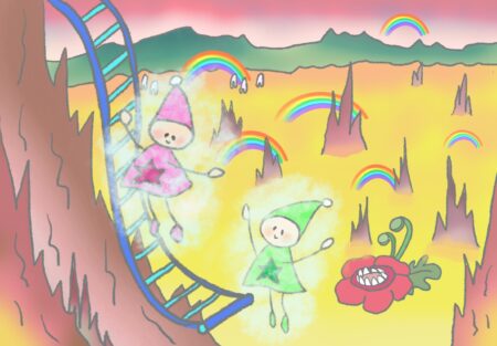 【連載小説】プレトとルリスの冒険 – 「第52話・虹の採取」by RAPT×TOPAZ