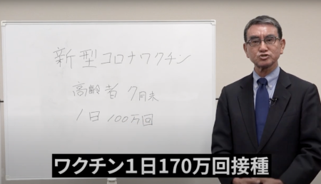 【河野太郎】ほとんど全ての高齢者にコロナワクチンを接種したことを自身の実績とアピールし、批判殺到