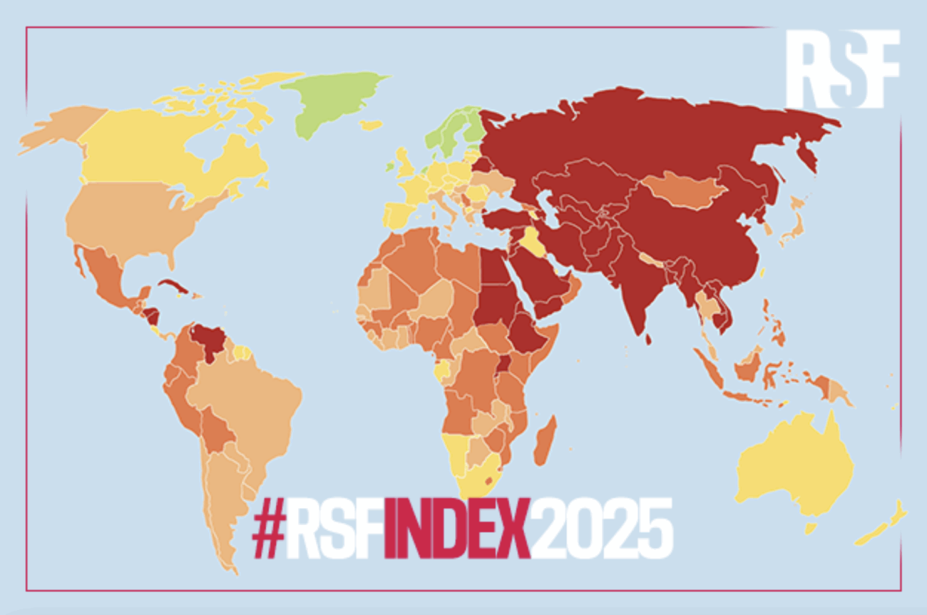 【2025年・報道の自由度ランキング】日本は66位、G7で最下位 「政府と企業の圧力が常態化している」