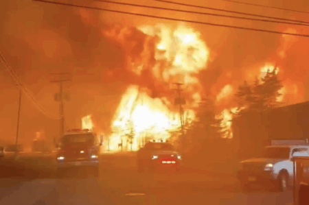 【米ニュージャージー州】大規模な山火事が発生、5000人超に避難指示　わずか一日で東京・練馬区に匹敵する面積が焼失　加重放火罪で19歳の男を訴追