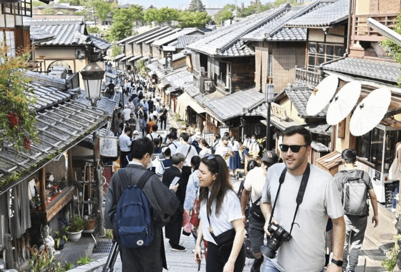 【京都市】外国人宿泊客が全体の5割を超える
