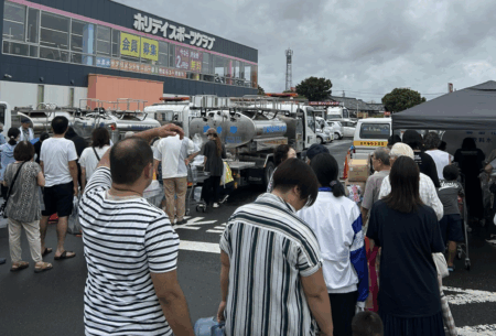 【鹿児島県】記録的な大雨で約3万5000世帯で断水、多くの地区で復旧の見通し立たず