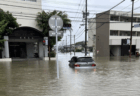 【異常気象】福岡県宗像市の24時間降水量425.5mm、観測史上1位を記録　冠水被害相次ぐ