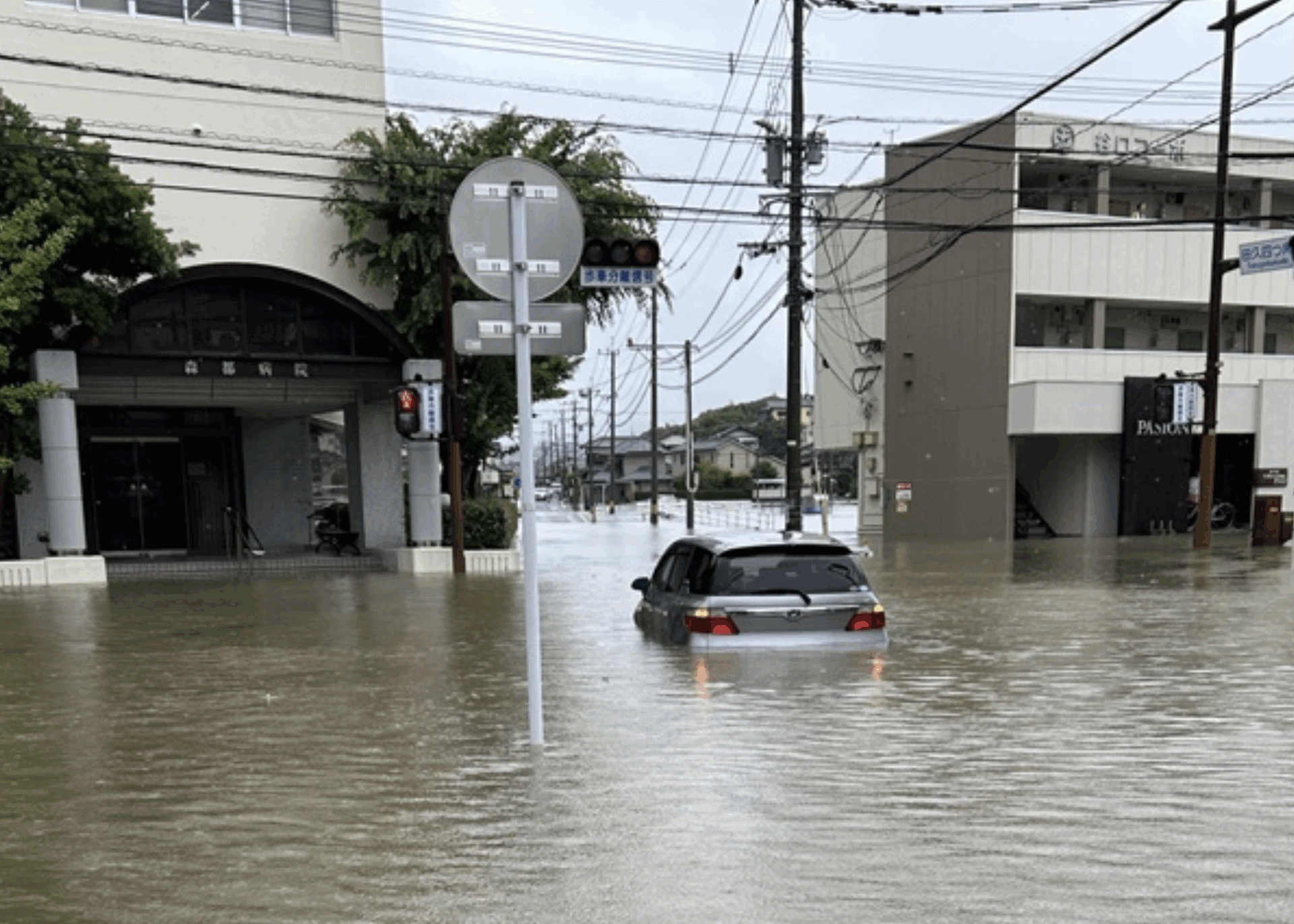【異常気象】福岡県宗像市の24時間降水量425.5mm、観測史上1位を記録 冠水被害相次ぐ