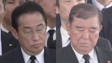 【批判殺到】石破総理と岸田前総理、広島の平和記念式典で居眠り