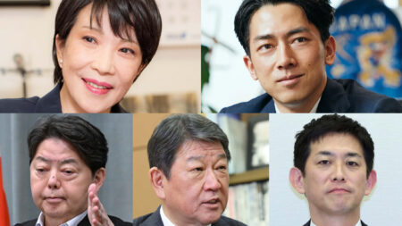自民党総裁選に、高市早苗、小泉進次郎、林芳正、小林鷹之、茂木敏充の5人が立候補する見通し