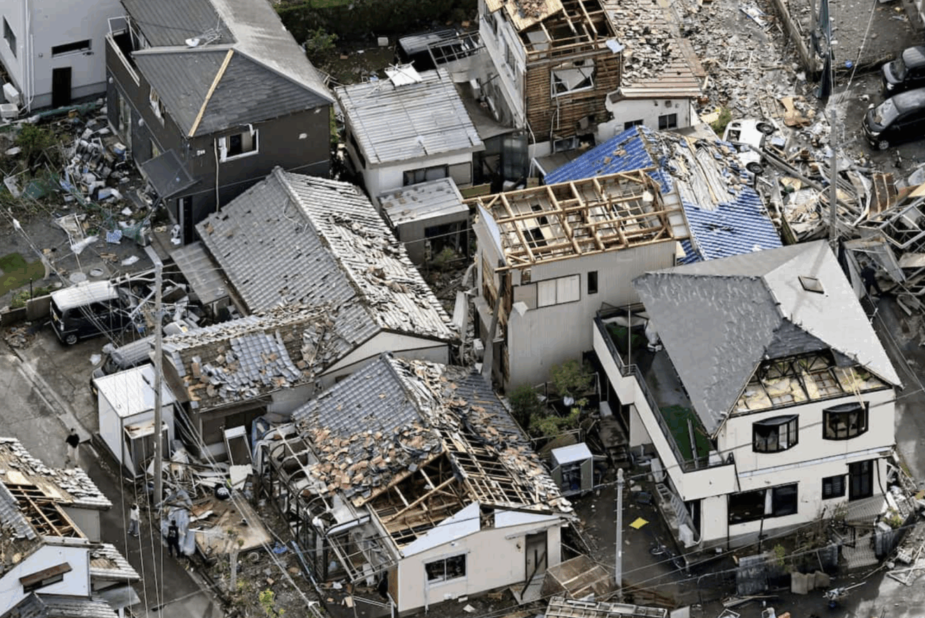 【台風15号】静岡県を直撃、突風により26人が重軽傷・住宅247棟が全半壊　空港の駐車場が浸水