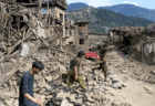 アフガニスタン東部でM6.0とM5.2の地震が相次ぎ発生　1411人が死亡、3124人が負傷、被災した住宅は5412棟　震源の深さ8キロ
