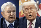 【トランプ大統領】ジョージ・ソロスは組織犯罪法違反で捜査対象の「最有力候補」だと主張　暴力的なデモ活動に資金提供したとして