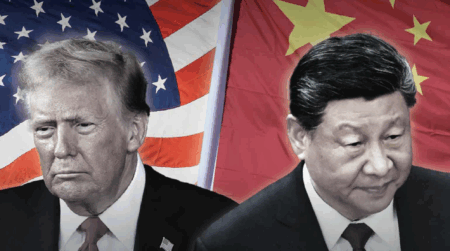 【トランプ大統領】中国からの輸入品に100％の追加関税を課すことを表明　株式市場は混乱、株価が大幅下落