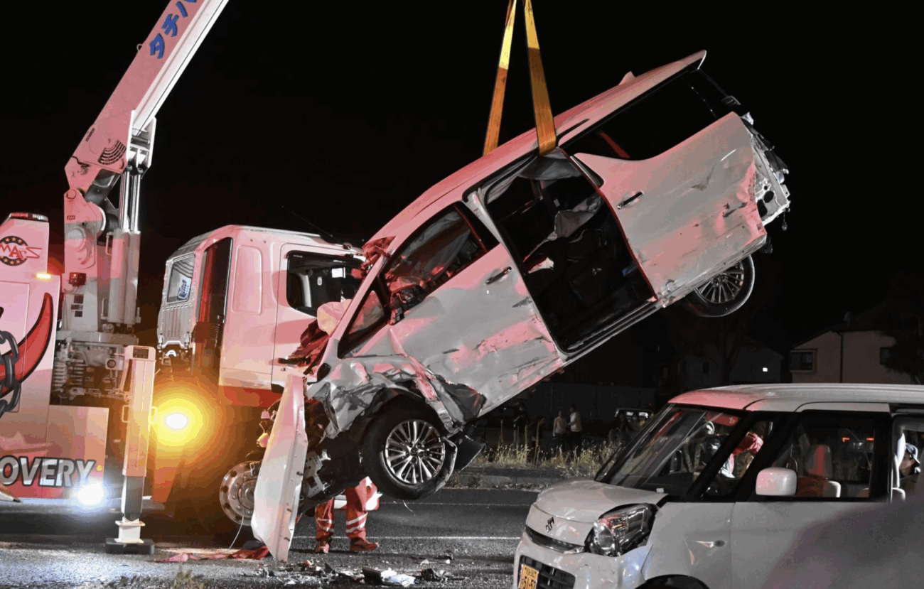 【兵庫県加古川市】車14台の多重事故が発生、突っ込んだ車の運転手が急性心筋梗塞で死亡 コロナワクチンの副反応を疑う声